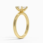 2mm Petite Elodie Perfect Fit Solitaire Ring Yellow Gold 18k Marquise Engagement Ring