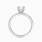 2mm Petite Elodie Perfect Fit Solitaire Ring Platinum Radiant Engagement Ring