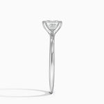 Freesia Six-Prong Solitaire Ring Platinum Asscher Engagement Ring