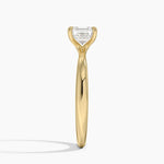 Freesia 2.7mm Solitaire Ring Yellow Gold 18k Asscher Engagement Ring