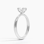 Freesia 2.7mm Solitaire Ring Platinum Cushion Engagement Ring