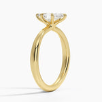 Freesia 2.7mm Solitaire Ring Yellow Gold 18k Marquise Engagement Ring