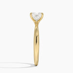 Freesia 2.7mm Solitaire Ring Yellow Gold 18k Princess Engagement Ring