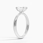 Freesia 2.7mm Solitaire Ring Platinum Radiant Engagement Ring