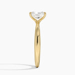 Freesia 2.7mm Solitaire Ring Yellow Gold 18k Radiant Engagement Ring