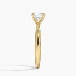 Freesia 2.7mm Solitaire Ring Yellow Gold 18k Round Engagement Ring