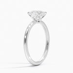 Aveline Solitaire Ring Platinum Princess Engagement Ring