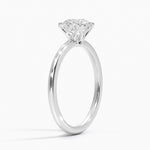 Aveline Solitaire Ring Platinum Round Engagement Ring