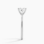 Aimee Solitaire Ring Platinum Princess Engagement Ring