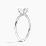 Aimee Solitaire Ring Platinum Round Engagement Ring