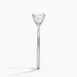 Aimee Solitaire Ring Platinum Round Engagement Ring