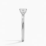 Manon Solitaire Ring Platinum Asscher Engagement Ring