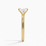 Manon Solitaire Ring Yellow Gold 18k Radiant Engagement Ring