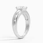 Adrian Solitaire Ring Platinum Princess Engagement Ring