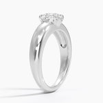 Adrian Solitaire Ring Platinum Round Engagement Ring