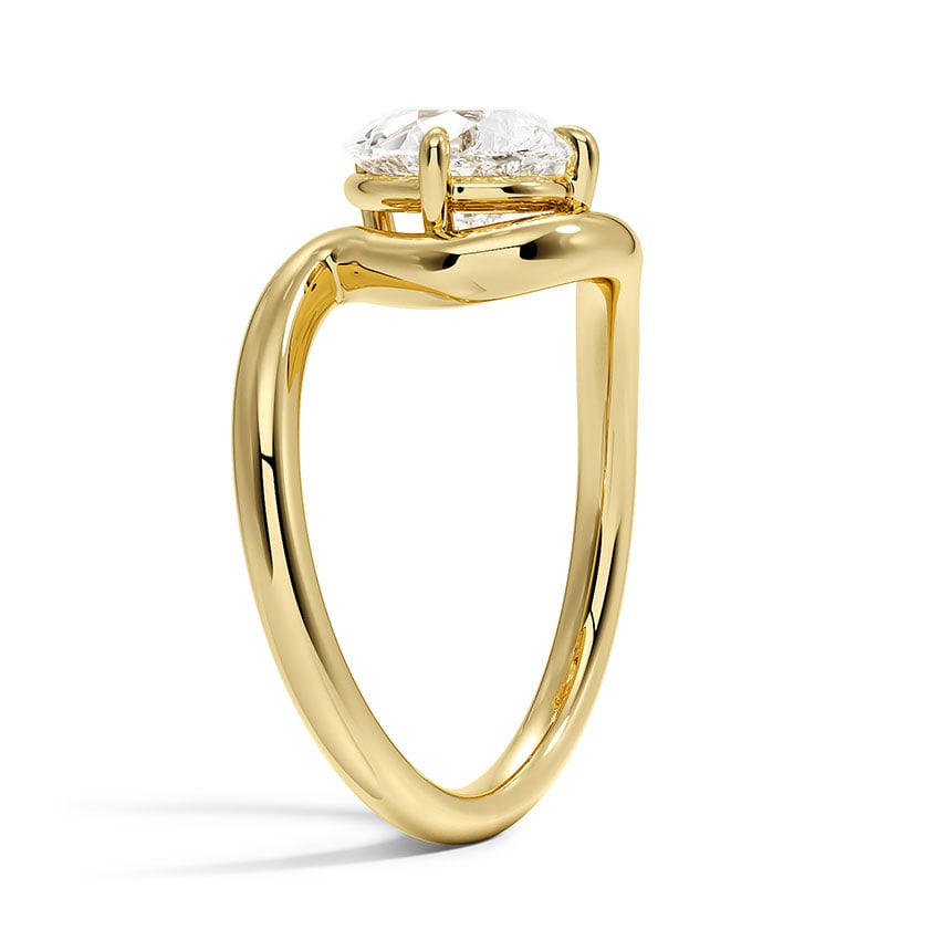 Aire Solitaire Ring Engagement Ring Setting