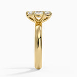 Audrey Perfect Fit 3mm Solitaire Ring Yellow Gold 18k Marquise Engagement Ring