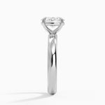 Audrey Perfect Fit 3mm Solitaire Ring Platinum Oval Engagement Ring