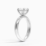 Audrey Perfect Fit 3mm Solitaire Ring Platinum Princess Engagement Ring