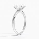 Fleur Solitaire Ring Platinum Marquise Engagement Ring