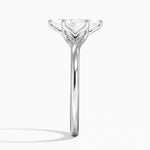 Fleur Solitaire Ring Platinum Marquise Engagement Ring