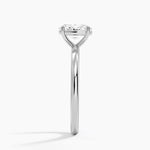 Sydney Perfect Fit 2mm Solitaire Ring Platinum Oval Engagement Ring