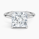 Sydney Perfect Fit 2mm Solitaire Ring Platinum Princess Engagement Ring