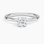 Sydney Perfect Fit 2mm Solitaire Ring Platinum Round Engagement Ring