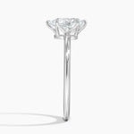 Petite Esme 1.5mm Ring Platinum Pear Engagement Ring