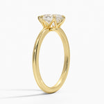 Petite Esme 1.5mm Ring Yellow Gold 18k Pear Engagement Ring