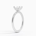 Audrey Perfect Fit 1.4mm Solitaire Ring Platinum Radiant Engagement Ring
