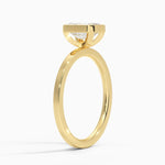Noemi Bezel Ring Yellow Gold 18k Emerald Engagement Ring