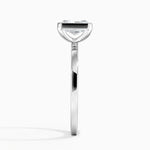 Noemi Bezel Ring Platinum Radiant Engagement Ring