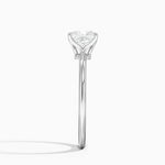 Petite Elodie 1.5mm Ring Platinum Princess Engagement Ring