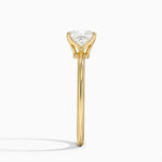 Petite Elodie 1.5mm Ring Yellow Gold 18k Princess Engagement Ring