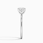 1.5mm Petite Elodie Perfect Fit Solitaire Ring Platinum Princess Engagement Ring