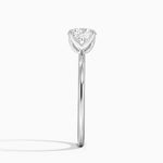 1.5mm Petite Elodie Perfect Fit Solitaire Ring Platinum Round Engagement Ring