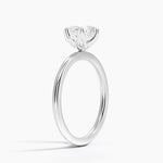 Esme Perfect Fit Solitaire Ring Platinum Oval Engagement Ring