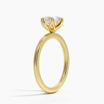 Esme Perfect Fit Solitaire Ring Yellow Gold 18k Oval Engagement Ring