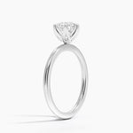 Esme Perfect Fit Solitaire Ring Platinum Round Engagement Ring
