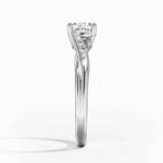 Chamise Diamond Ring (1/15 ct. tw.) Platinum Cushion Engagement Ring