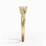 Chamise Diamond Ring (1/15 ct. tw.) Yellow Gold 18k Cushion Engagement Ring