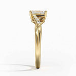 Chamise Diamond Ring (1/15 ct. tw.) Yellow Gold 18k Emerald Engagement Ring