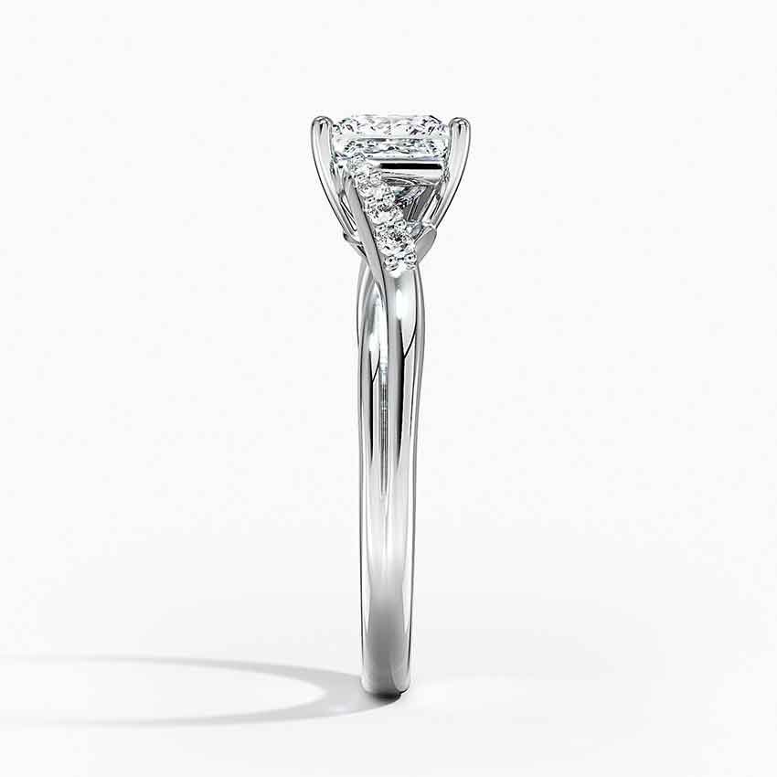 Chamise Diamond Ring (1/15 ct. tw.) Platinum Princess Engagement Ring