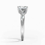 Chamise Diamond Ring (1/15 ct. tw.) Platinum Radiant Engagement Ring