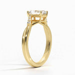 Chamise Diamond Ring (1/15 ct. tw.) Yellow Gold 18k Radiant Engagement Ring