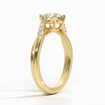 Chamise Diamond Ring (1/15 ct. tw.) Yellow Gold 18k Round Engagement Ring