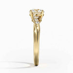 Chamise Diamond Ring (1/15 ct. tw.) Yellow Gold 18k Round Engagement Ring