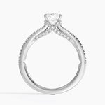 Icon Diamond Ring (1/3 ct. tw.) Platinum Cushion Engagement Ring