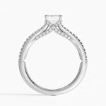 Icon Diamond Ring (1/3 ct. tw.) Platinum Emerald Engagement Ring